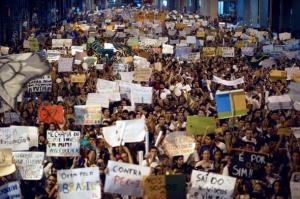 protestas en brasil